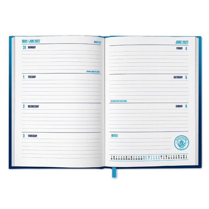 Manchester City FC A5 Diary 2027