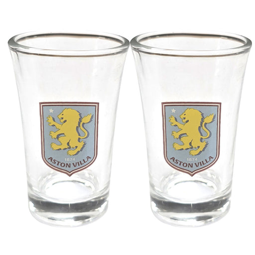 Aston Villa FC 2pk Shot Glass Set