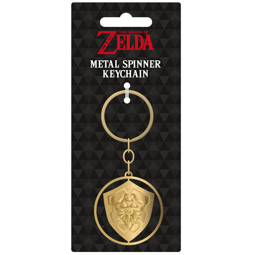 The Legend Of Zelda Metal Spinner Keyring