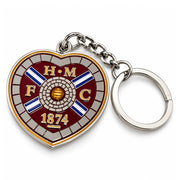 Hearts FC Crest Keyring
