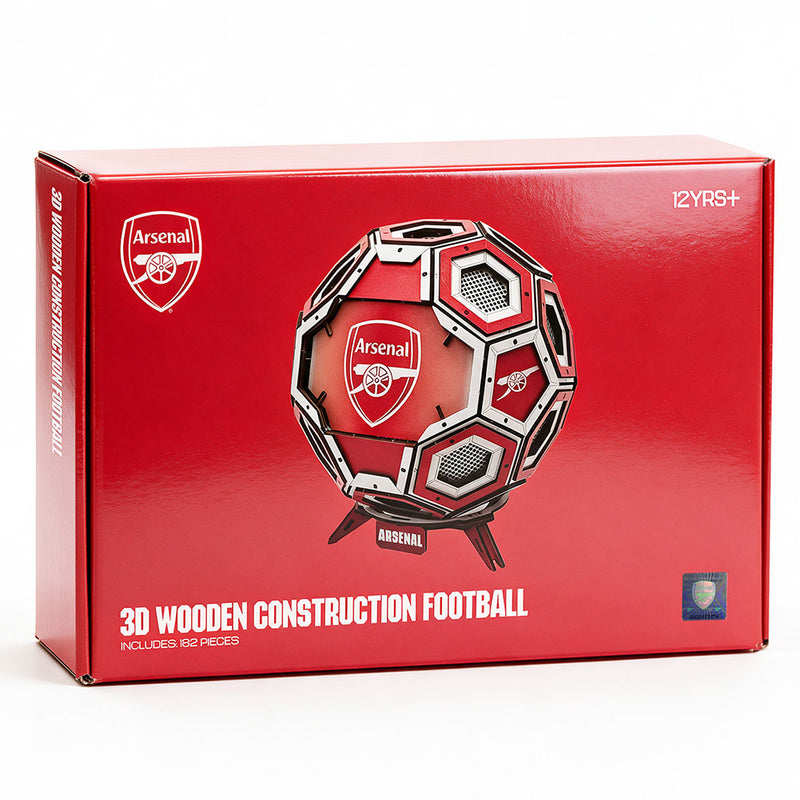 Arsenal FC 3D Wooden Football Puzzle