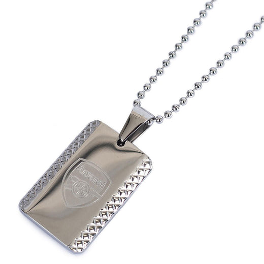 Arsenal FC Patterned Dog Tag & Chain - Excellent Pick