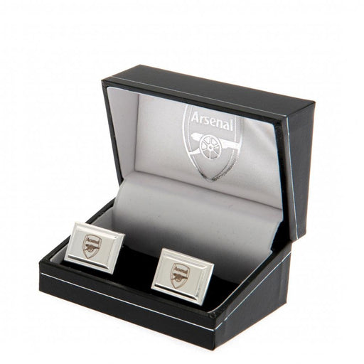 Arsenal FC Silver Plated Cufflinks - Excellent Pick