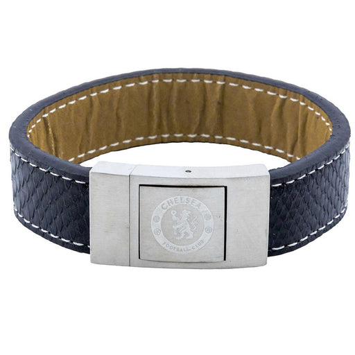 Chelsea FC Stitched Leather Bracelet - Excellent Pick