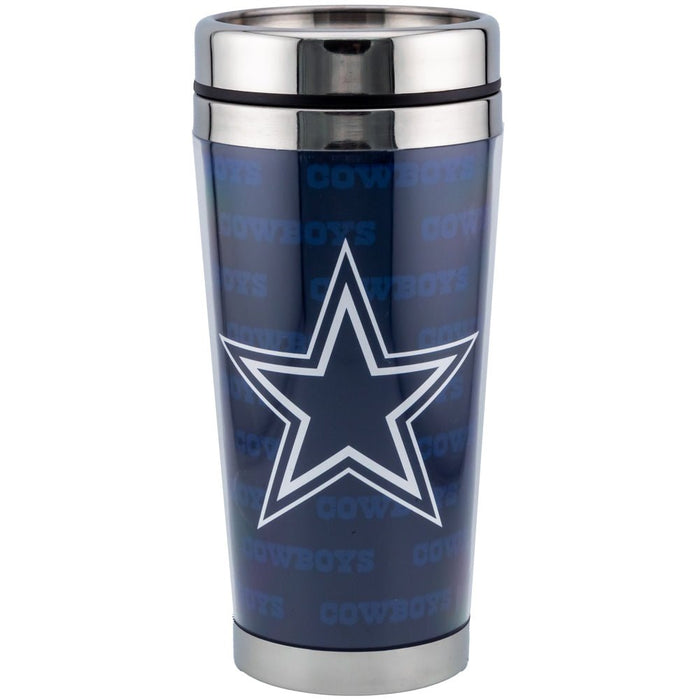 Dallas Cowboys Full Wrap Travel Mug - Excellent Pick