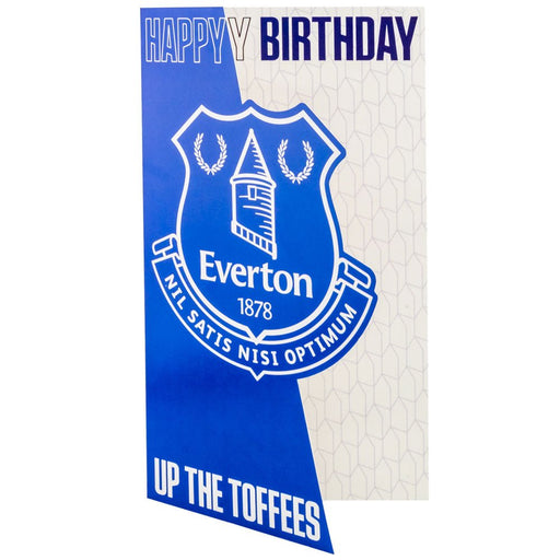 Everton FC Crest Birthday Card - Excellent Pick