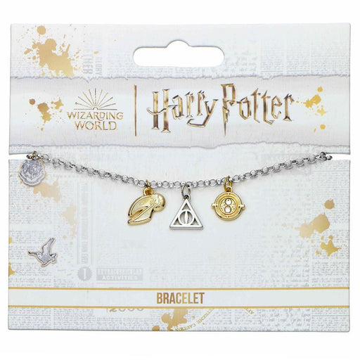 Harry Potter Silver Plated Charm Bracelet - Excellent Pick