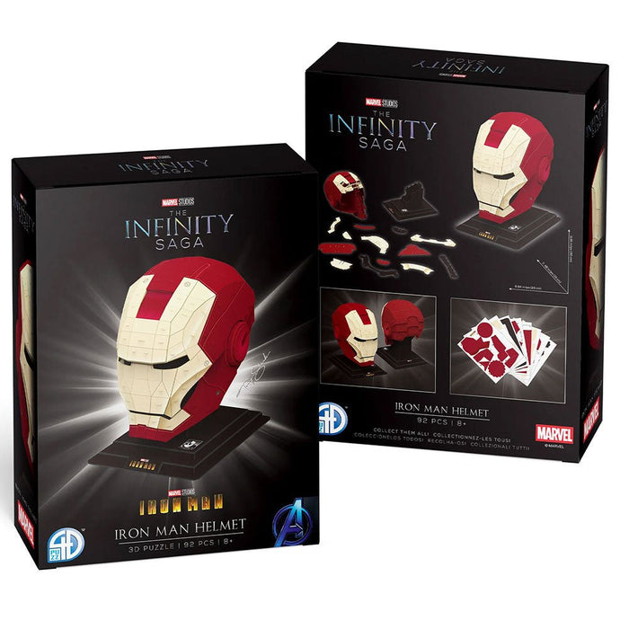 Iron Man Helmet 3D Model Puzzle - Excellent Pick