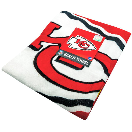 Kansas City Chiefs Stripe Towel - Excellent Pick