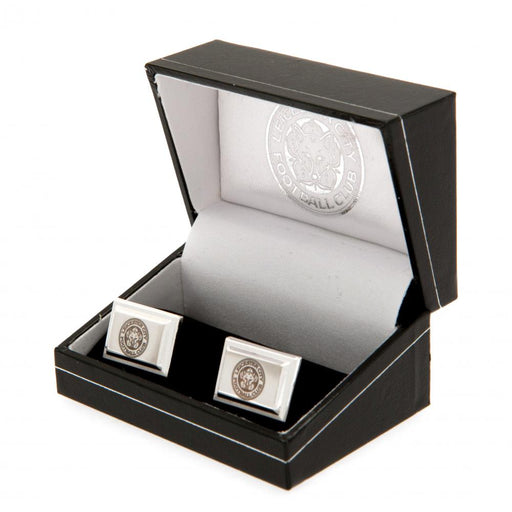 Leicester City FC Silver Plated Cufflinks - Excellent Pick