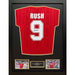 Liverpool FC 1986 Rush Signed Shirt (Framed) - Excellent Pick