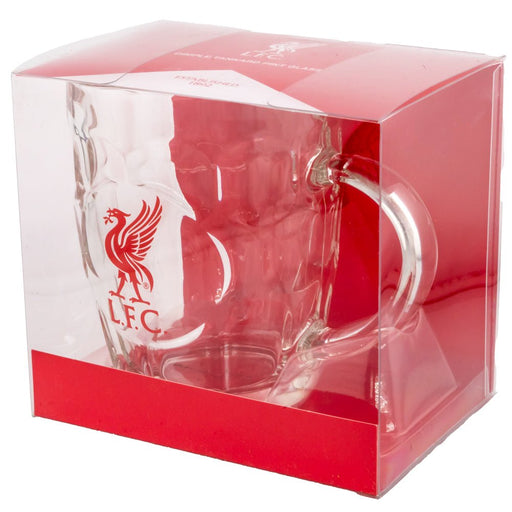 Liverpool FC Dimple Glass Tankard - Excellent Pick