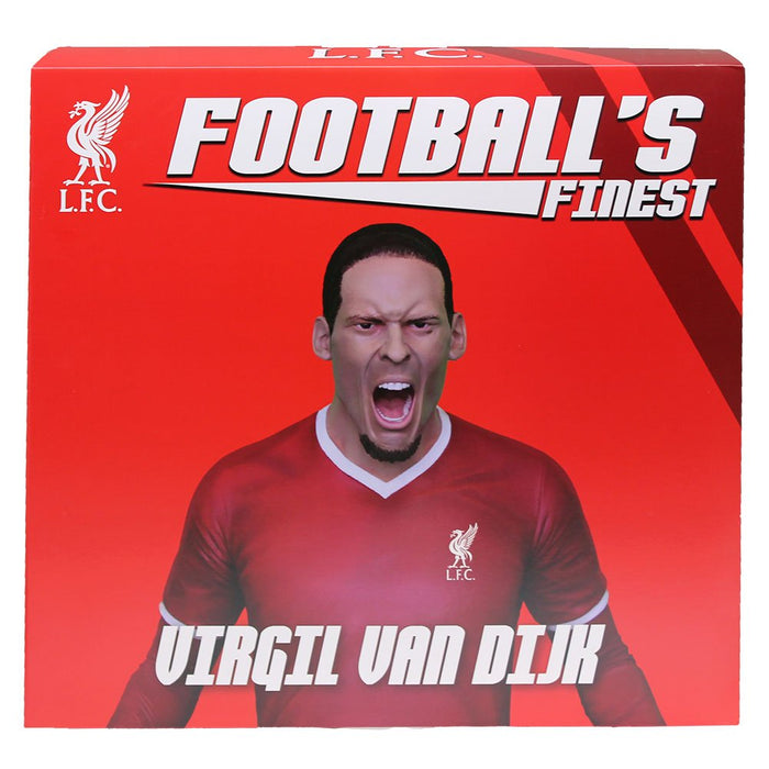 Liverpool FC Football's Finest Virgil Van Dijk Premium 60cm Statue - Excellent Pick