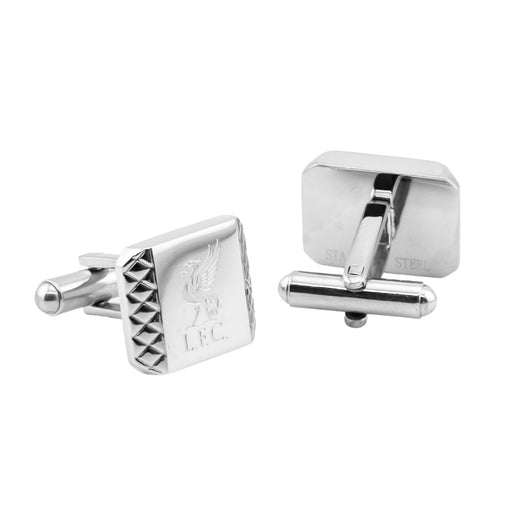 Liverpool FC Stainless Steel Patterned Cufflinks - Excellent Pick