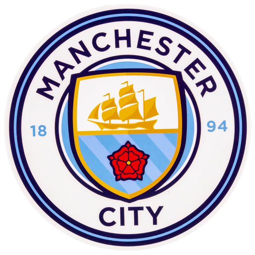 Manchester City FC Crest Car Sticker - Excellent Pick