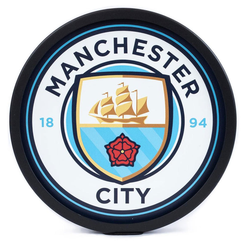 Manchester City FC Metal LED Logo Sign - Excellent Pick