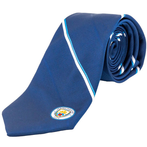 Manchester City FC Stripe Tie - Excellent Pick