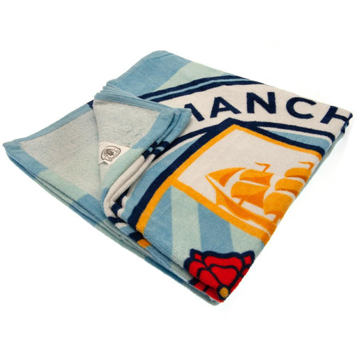 Manchester City FC Stripe Towel - Excellent Pick