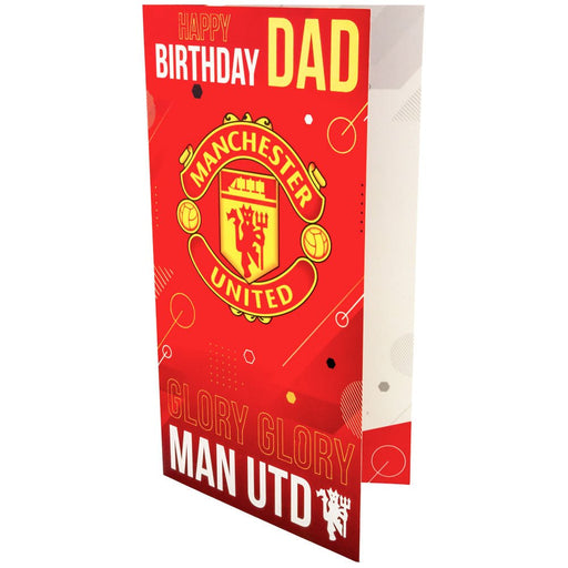 Manchester United FC Dad Birthday Card - Excellent Pick