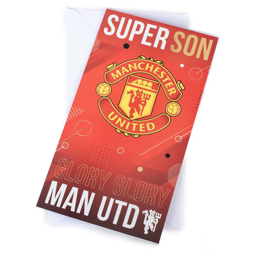 Manchester United FC Super Son Birthday Card - Excellent Pick