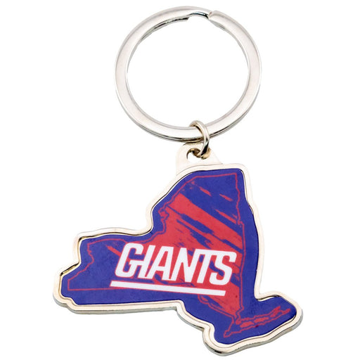 New York Giants State Shape Keyring - Excellent Pick