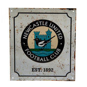 Newcastle United FC Retro Logo Sign - Excellent Pick