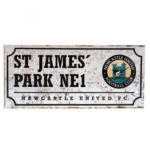 Newcastle United FC Street Sign Retro - Excellent Pick