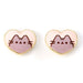 Pusheen Gold Plated Heart Earrings - Excellent Pick