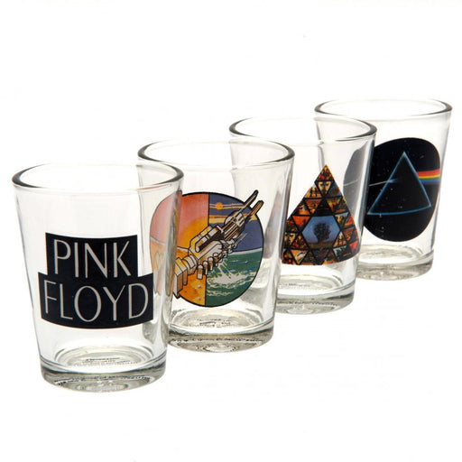 Pink Floyd 4pk Shot Glass Set