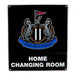 Newcastle United FC Home Changing Room Sign