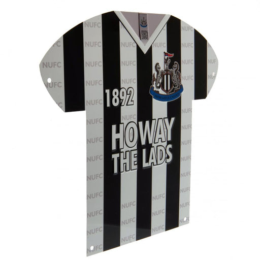 Newcastle United FC Metal Shirt Sign