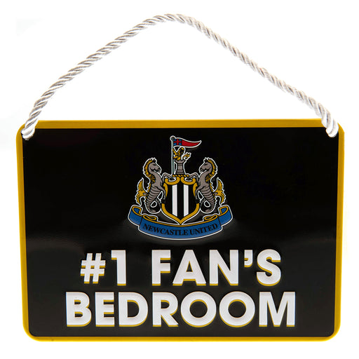 Newcastle United FC Bedroom Sign No1 Fan