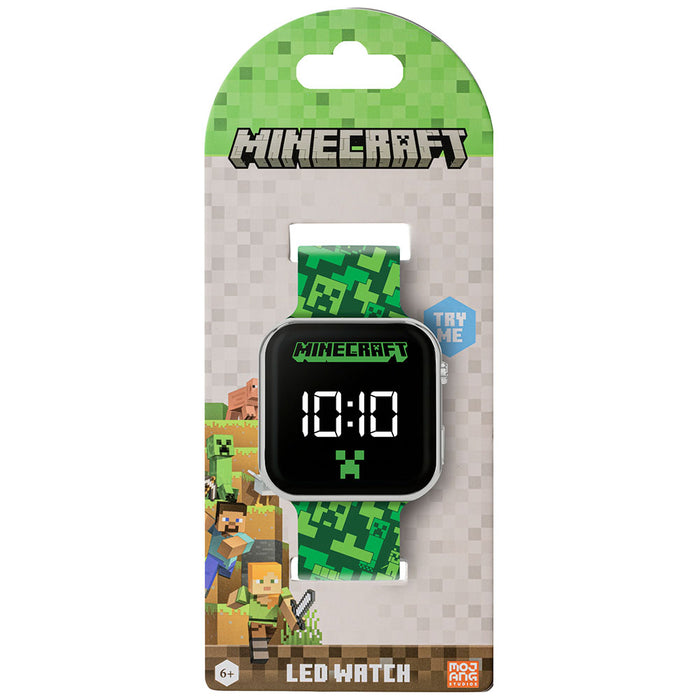 Minecraft Junior LED Watch