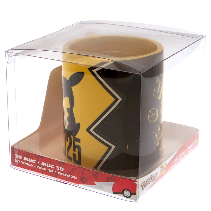 Pokemon 3D Mug Lightning Bolt