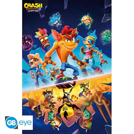 Crash Bandicoot Poster About Time 19