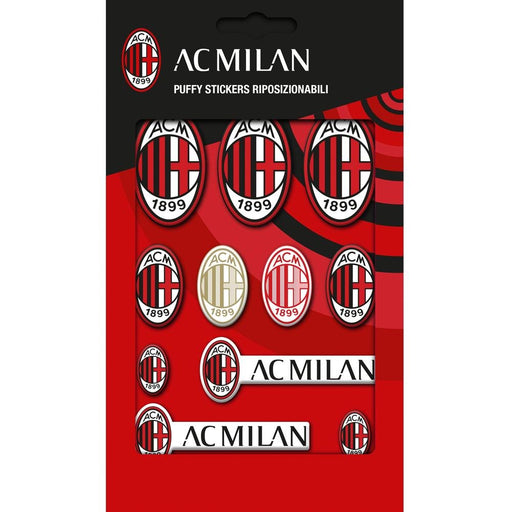 AC Milan Bubble Sticker Set - Excellent Pick