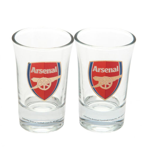 Arsenal FC 2pk Shot Glass Set - Excellent Pick