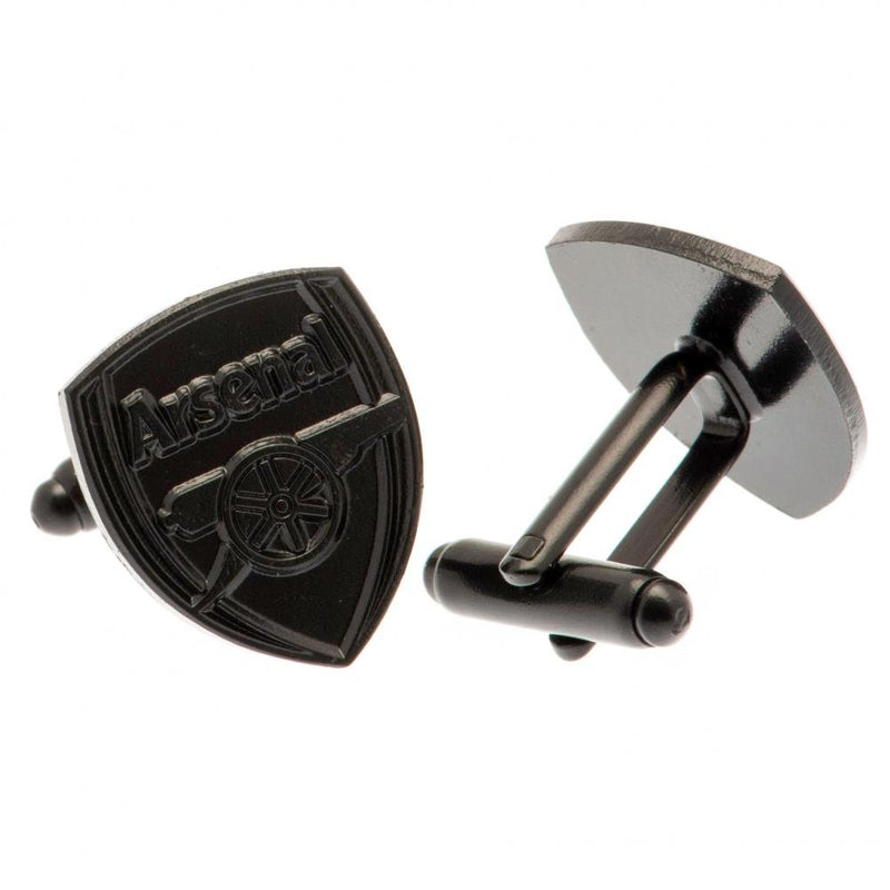 Arsenal FC Black IP Cufflinks - Excellent Pick