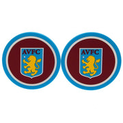 Aston Villa Fc 2pk Coaster Set - Excellent Pick