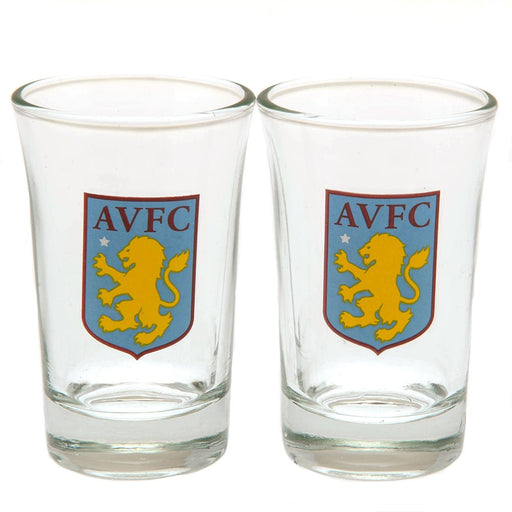 Aston Villa FC 2pk Shot Glass Set - Excellent Pick