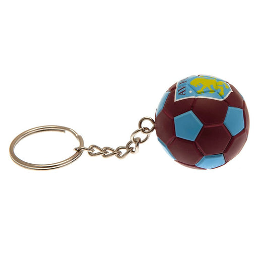 Aston Villa FC Football Keyring - Excellent Pick