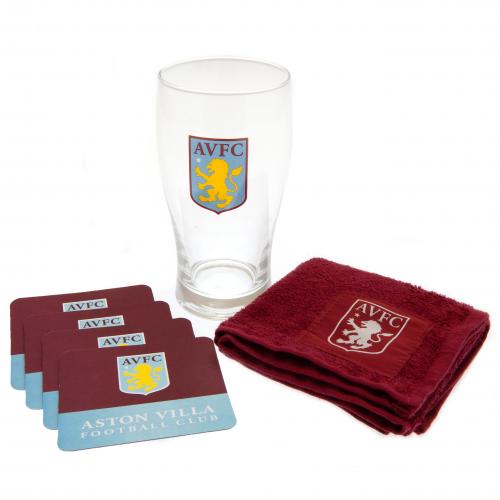 Aston Villa Fc Mini Bar Set - Excellent Pick