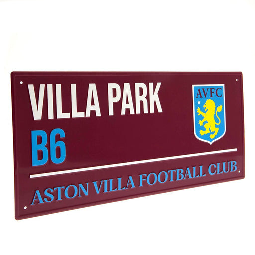 Aston Villa FC Street Sign CL - Excellent Pick