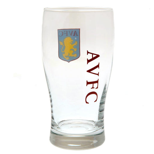 Aston Villa FC Tulip Pint Glass - Excellent Pick