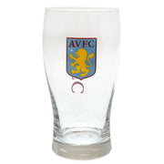 Aston Villa FC Tulip Pint Glass - Excellent Pick
