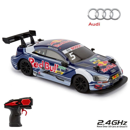 Audi DTM Blue Red Bull Radio Controlled Car 1:24 Scale - Excellent Pick