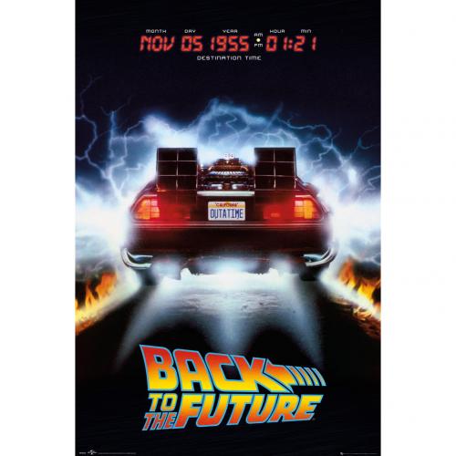 Back To The Future Poster Delorean 234 - Excellent Pick