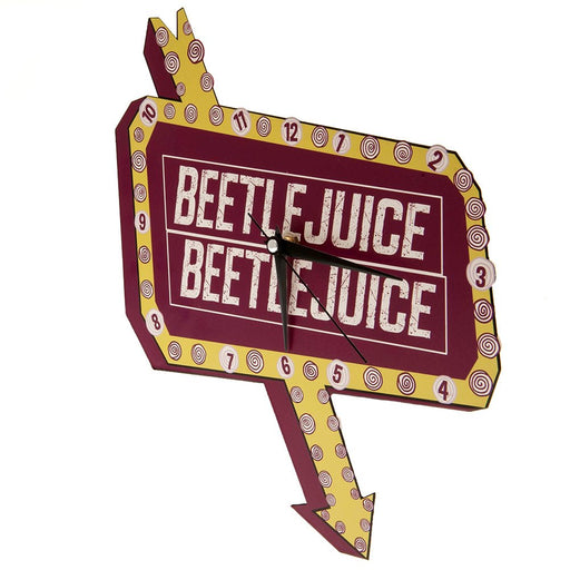 Beetlejuice Premium Metal Wall Clock - Excellent Pick