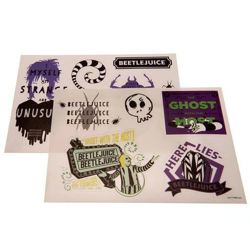 Beetlejuice Tech Stickers - Excellent Pick