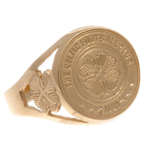 Celtic FC 9ct Gold Crest Ring Small - Excellent Pick
